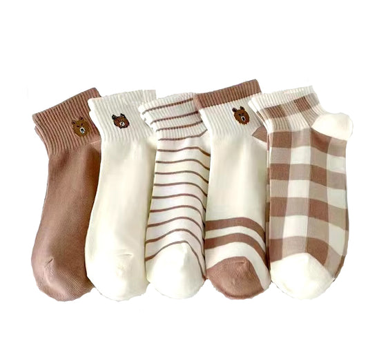 Teddybär Socken Bundle